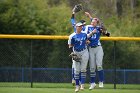 Softball vs Emerson  Wheaton College Softball vs Emerson College in game 2 of their doubleheader. - Photo by Keith Nordstrom : Wheaton, Softball